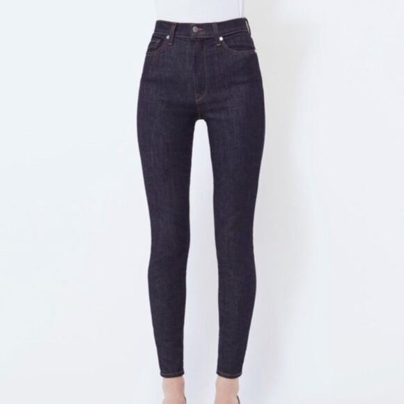 Baldwin Kansas City Ultra High Rise Skinny Jean Rinse Dark Wash - Picture 3 of 8